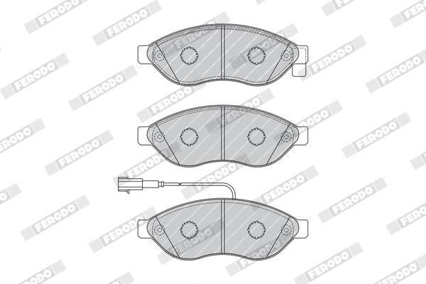 FERODO FVR1924 Brake Pad Set, disc brake