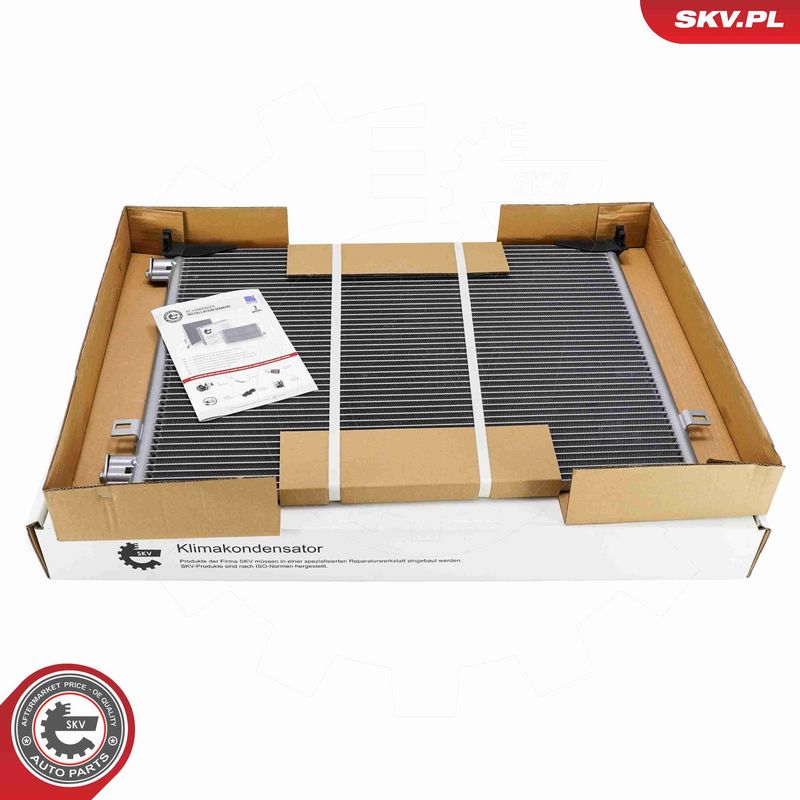 ESEN SKV 86SKV062 Condenser, air conditioning