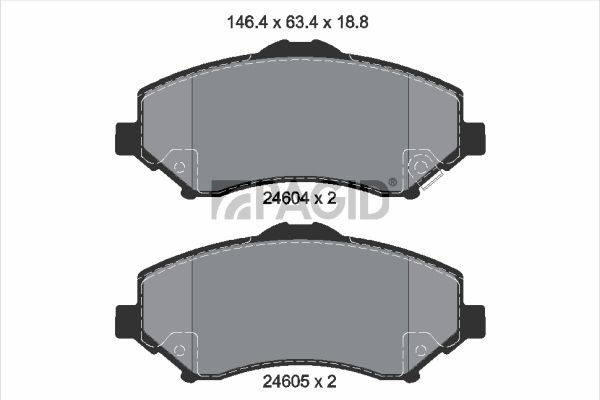 Souprava brzd, kotoučová brzda T1815N-54815N-00