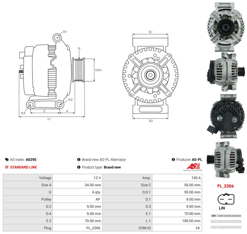 Generaator, AS-PL A0295