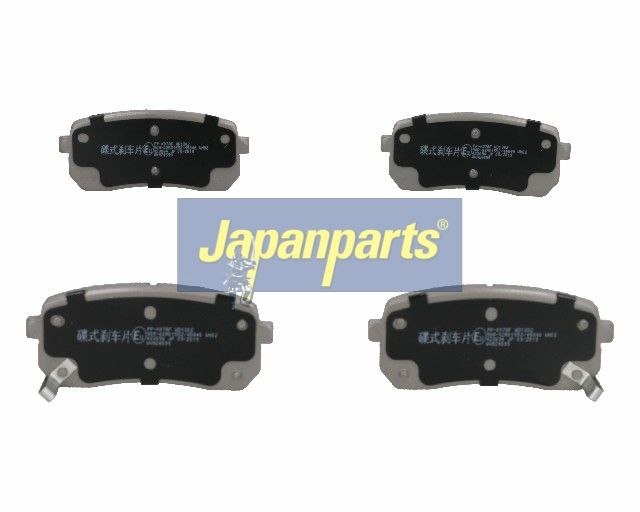 set placute frana,frana disc JAPANPARTS PP-K07AF