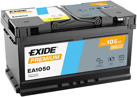 Batterie+de+démarrage EXIDE EA1050