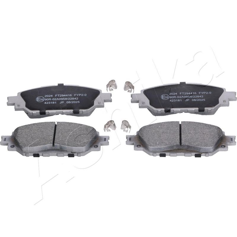 Plaquettes+de+frein+à+disque ASHIKA 50-02-2024