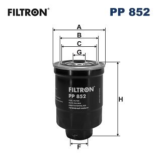 FILTRON Üzemanyagszűrő PP 852