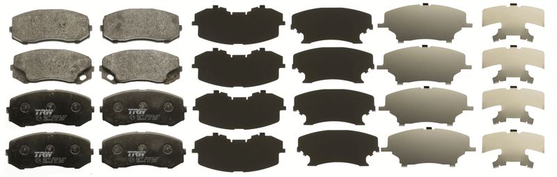 TRW GDB3492 Brake Pad Set, disc brake