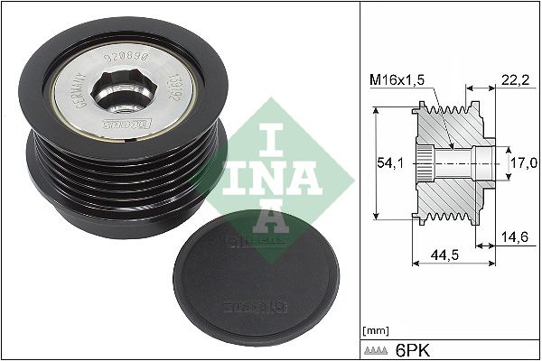 Schaeffler INA generátor szabadonfutó 535 0352 10