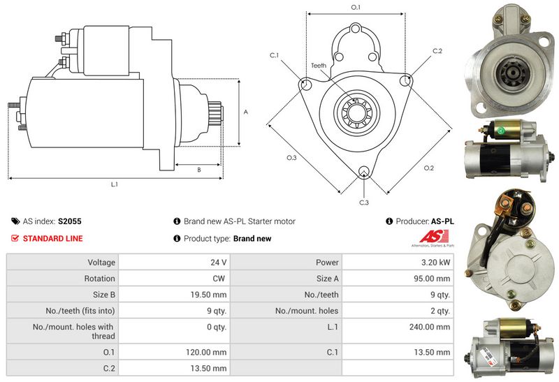 AS-PL S2055 Starter