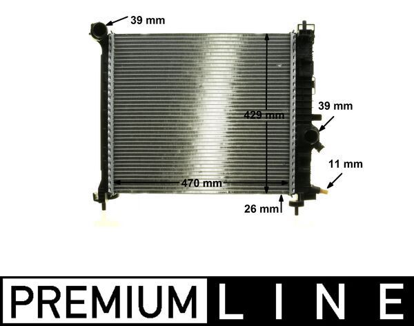 MAHLE Radiateur CR 1189 000P