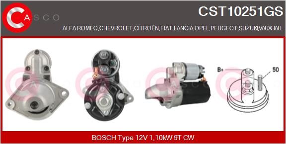 STARTER CASCO CST10251GS