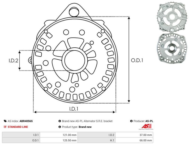 AS-PL ABR4056S Protective Cap, alternator