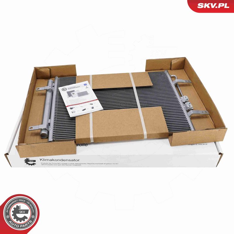 ESEN SKV 86SKV438 Condenser, air conditioning