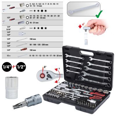 Set chei tubulare KSTOOLS 911.0682