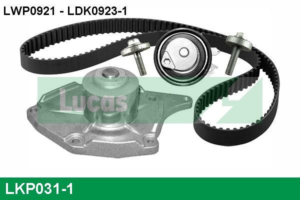 LUCAS Vízpumpa + fogasszíj készlet LKP031-1