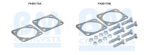 BM CATALYSTS szerelőkészlet, katalizátor FK80175