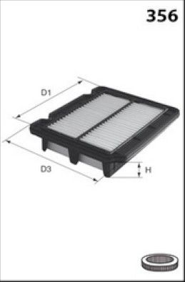 MISFAT Filtre à air P440