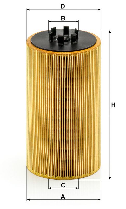 Oliefilter (patroon) past: MAN TGS I, TGX I D2676LF04-D3876LF02 02.07-09.21