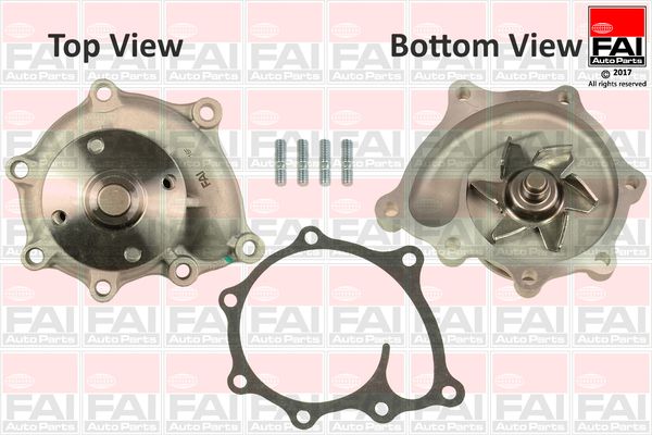 FAI AutoParts WP6355 Water Pump, engine cooling