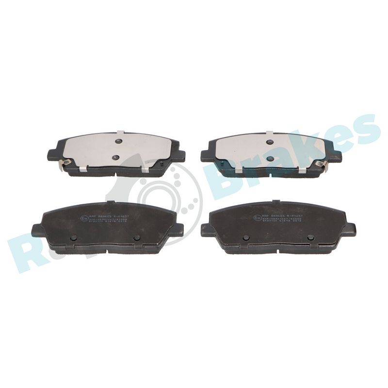 RAP BRAKES R-P1657 Brake Pad Set, disc brake