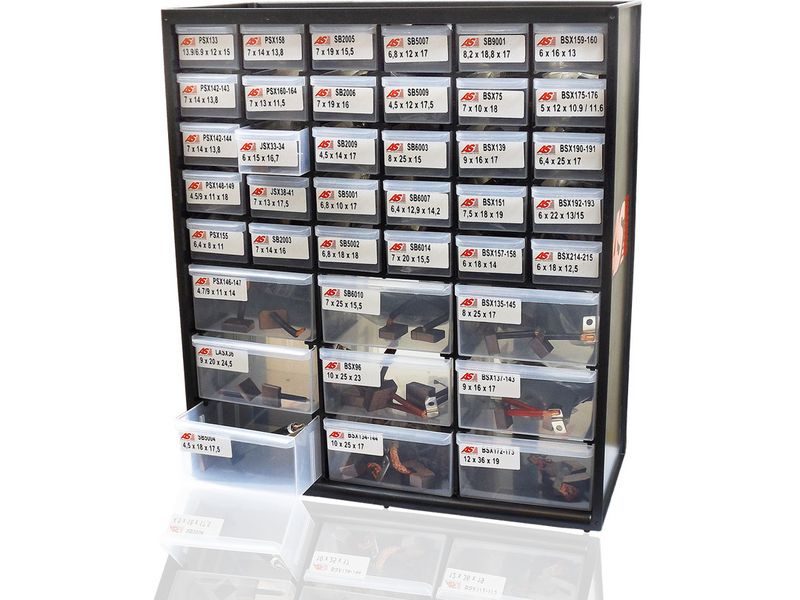 Brand new AS-PL Starter motor brush set