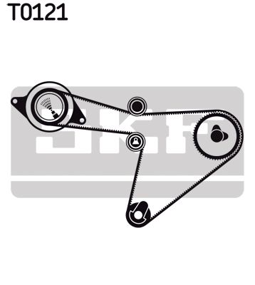 SKF VKMA 97506 Timing Belt Kit