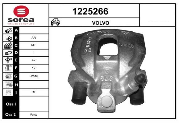 BREMSSATTEL SNRA 1225266