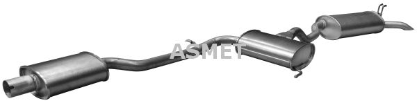 ASMET 16.036 - Galinis duslintuvas