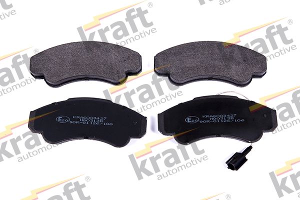 KRAFT Automotive 6003427 Stabdžių trinkelių rinkinys, diskinis stabdys