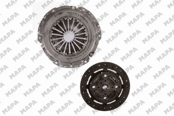 DEBRIYAJ SETI FIESTA V 01>08 FUSION 01>12 1,6 ZETEC S 16V EFI 100PS RULMANLI