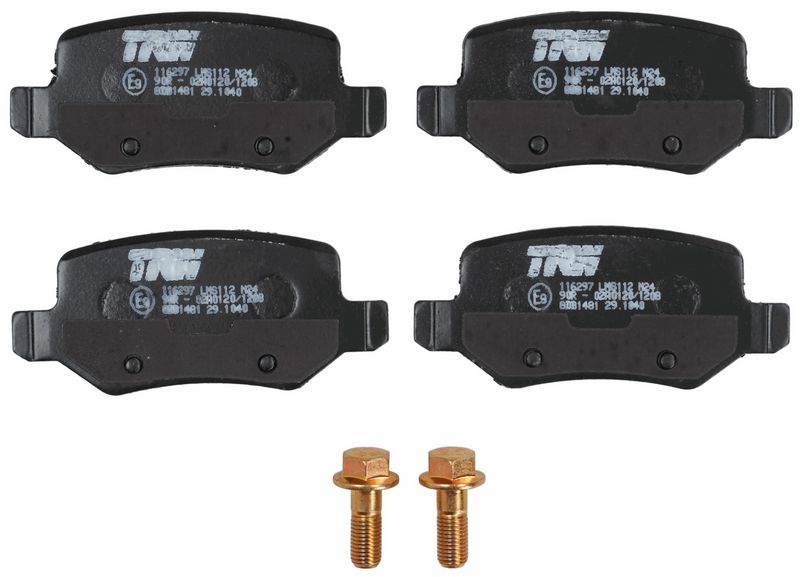 TRW GDB1481 Brake Pad Set, disc brake
