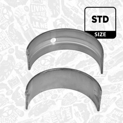ET ENGINETEAM LH000600 - Crankshaft Bearing Shell
