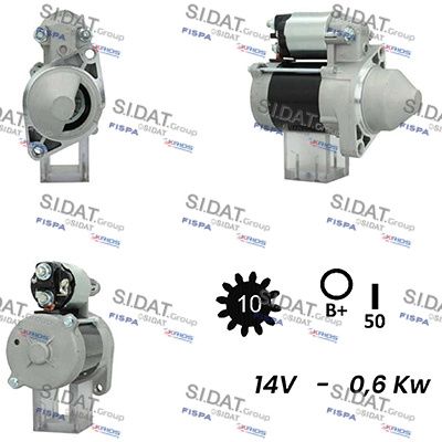 SIDAT önindító S12DE0523A2