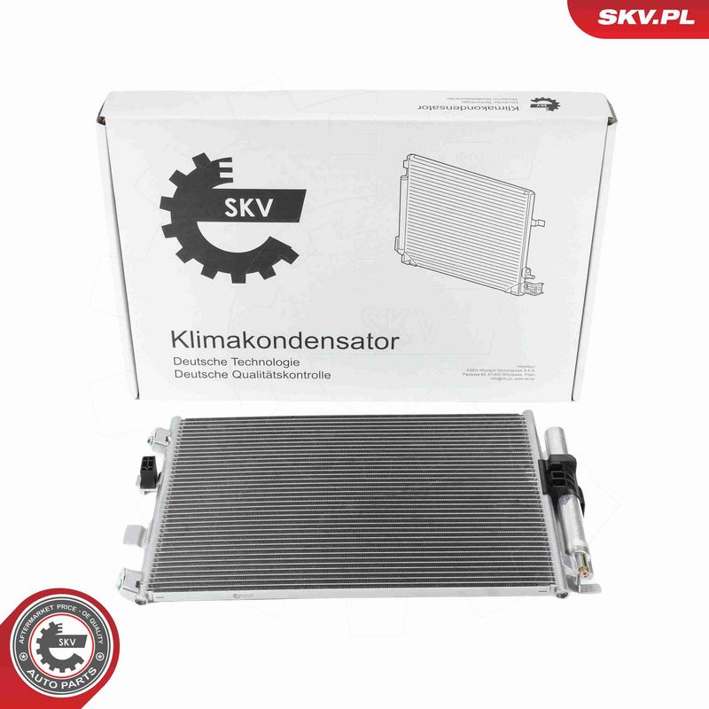 ESEN SKV 86SKV030 Condenser, air conditioning
