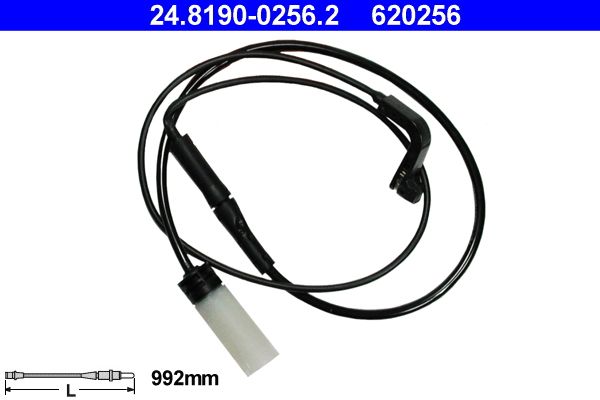 Senzor de avertizare,uzura placute de frana 24.8190-0256.2 ATE