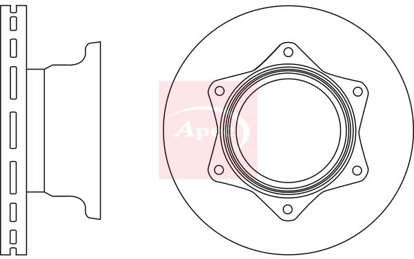 APEC Brake Disc DSK2797