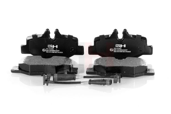 Piduriklotsi komplekt, ketaspidur, GH GH-413352