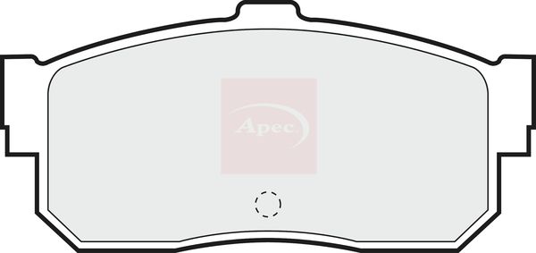 APEC Brake Pad Set, disc brake PAD783