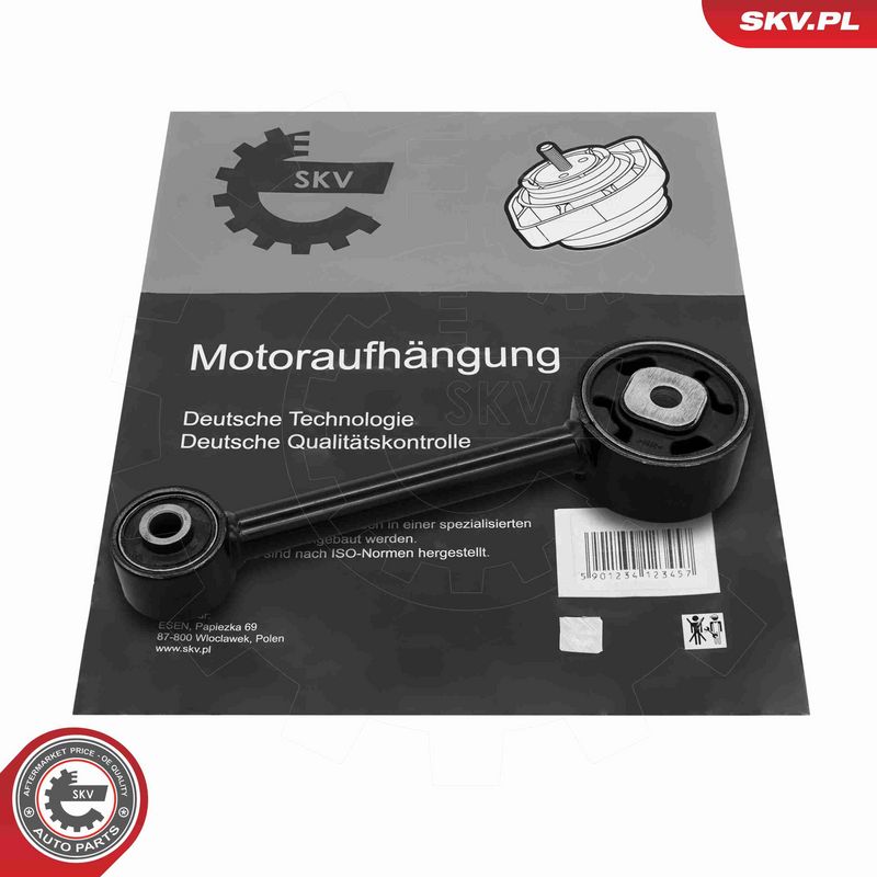ESEN SKV 75SKV492 Mounting, engine