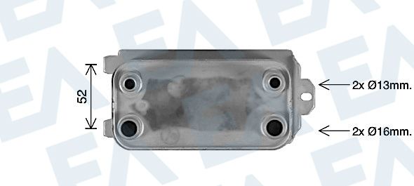 Radiador de aceite, aceite motor