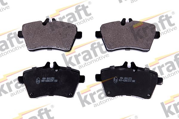 KRAFT Automotive 6001252 Stabdžių trinkelių rinkinys, diskinis stabdys