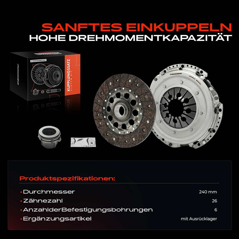 Frankberg 5481FB0037573 Clutch Kit