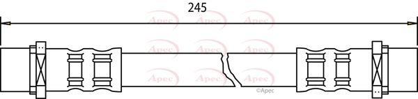 APEC Brake Hose HOS3238