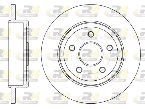 Гальмівний диск, Roadhouse 6121100