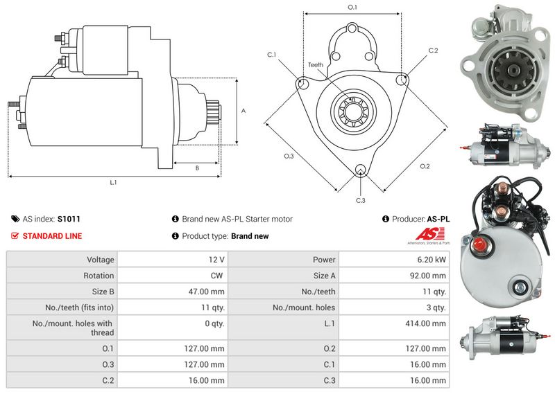 AS-PL S1011 Starter