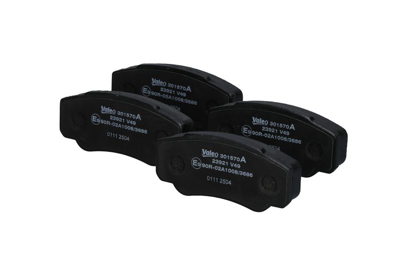 Piduriklotsi komplekt, ketaspidur, VALEO 301570A