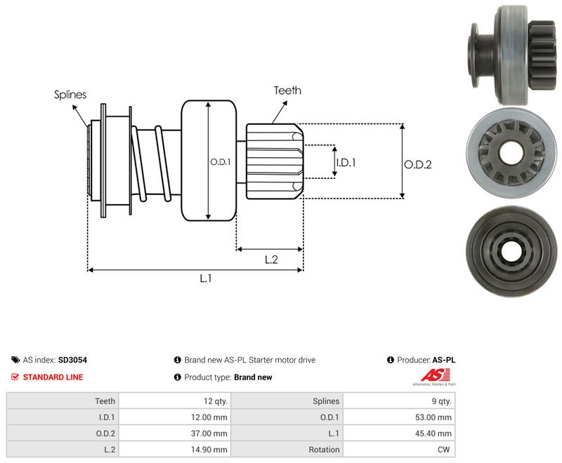Vabajooks, starter, AS-PL SD3054
