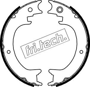 fri.tech. 1110.339 Комплект гальмівних колодок, стоянкове гальмо