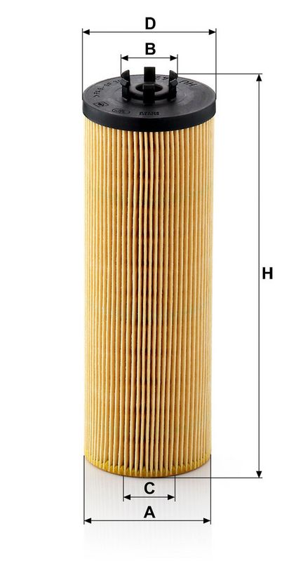 Õlifilter, MANN-FILTER HU 842 x