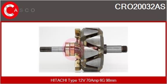 Бігунок, генератор, Casco CRO20032AS