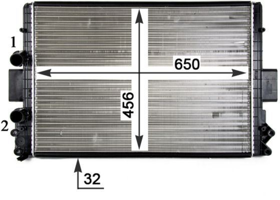 Product Image - Radiateur - CR1105000P - MAHLE