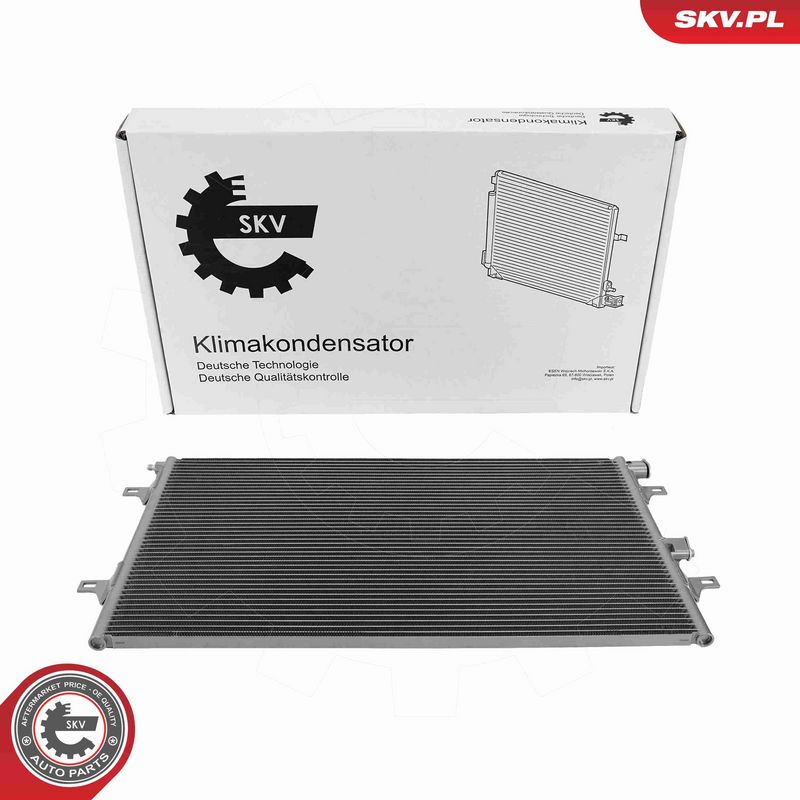 ESEN SKV 86SKV603 Condenser, air conditioning